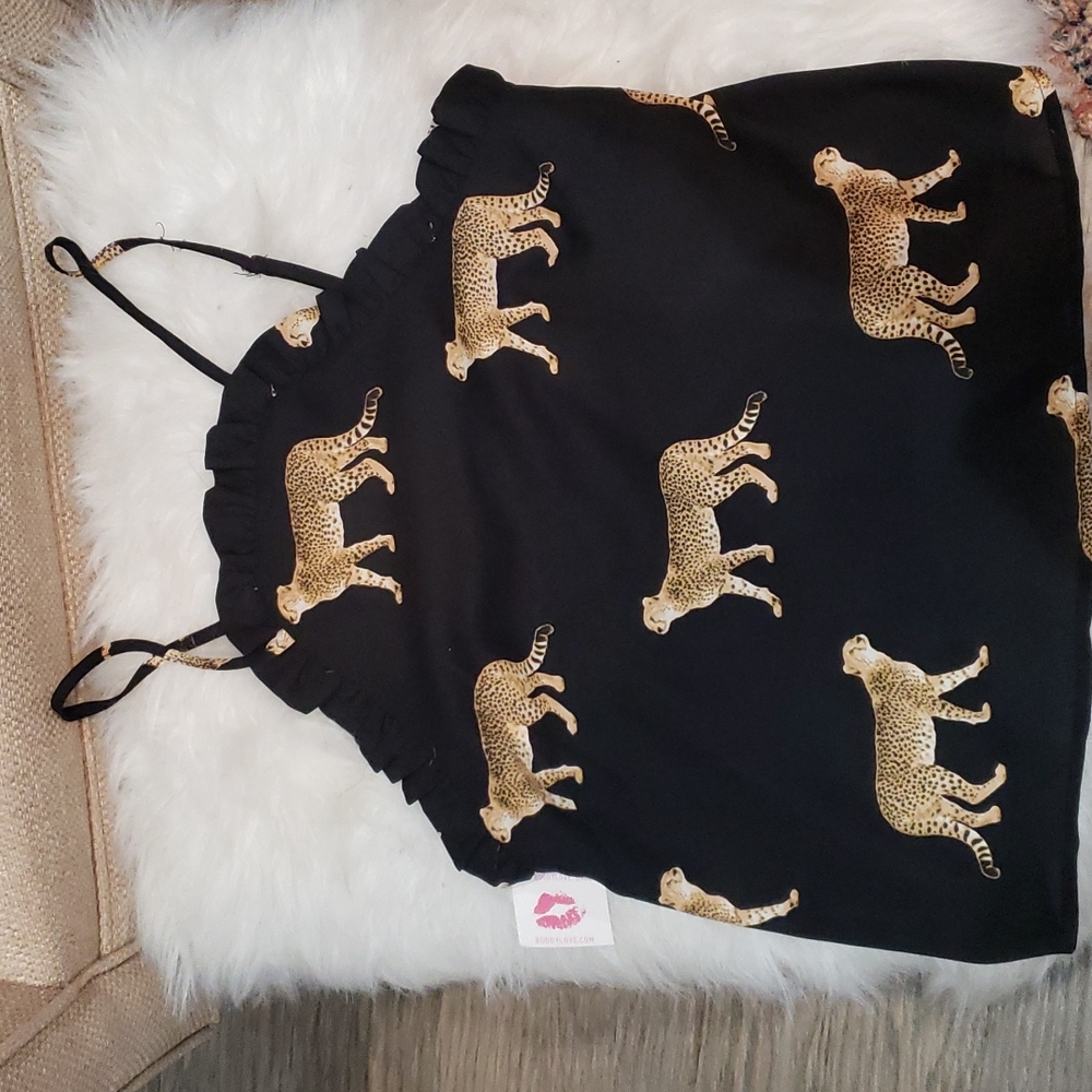 Buddy love cheetah tank